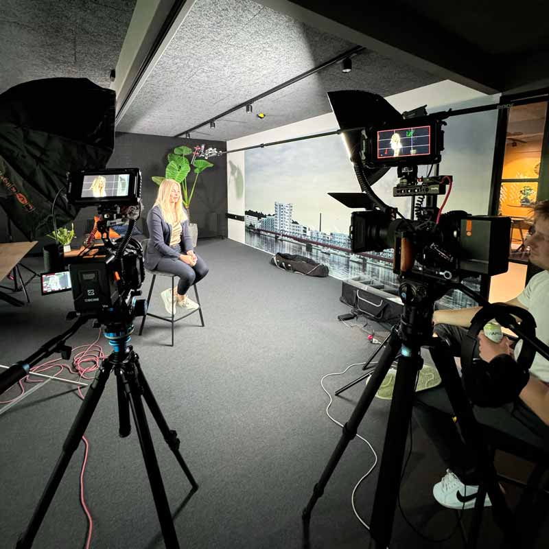 Behind the scenes